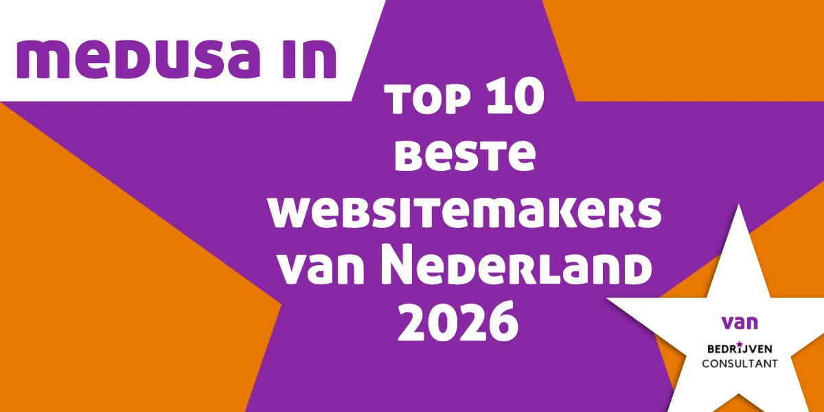 Medusa in top 10 beste websitemakers van Nederland